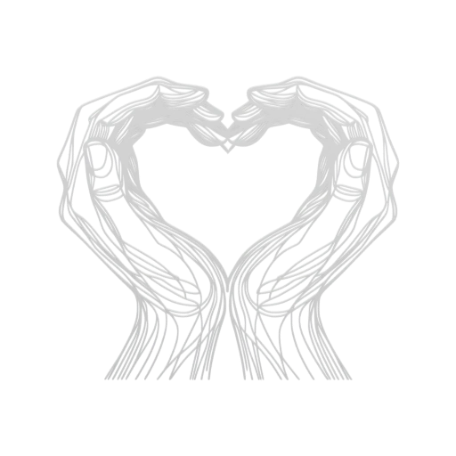 Две ленты образуют сердце