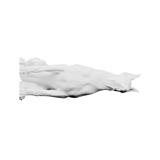 Собака в расслабленной позе