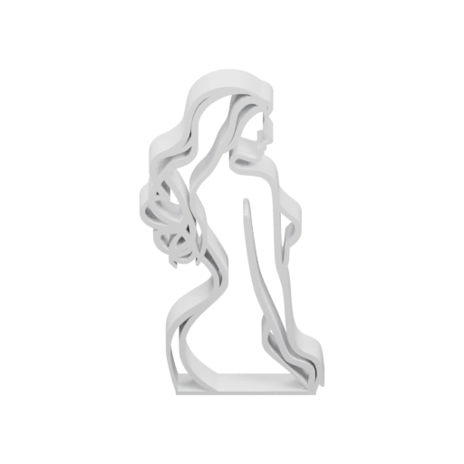 Изящная фигура в стиле ар нуво