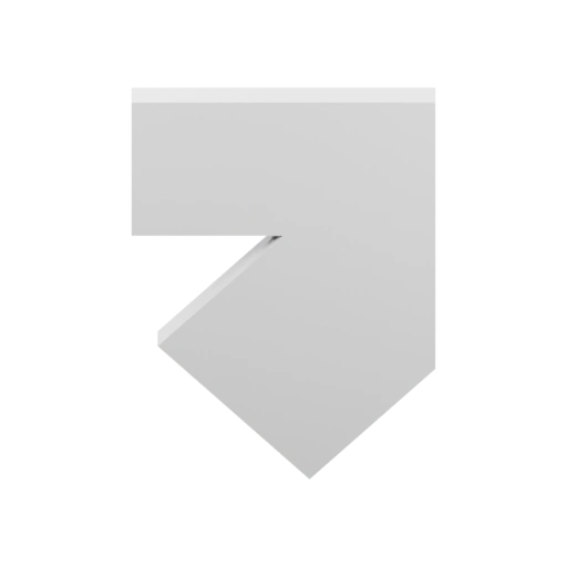 Символ 7, изогнутый в пространстве