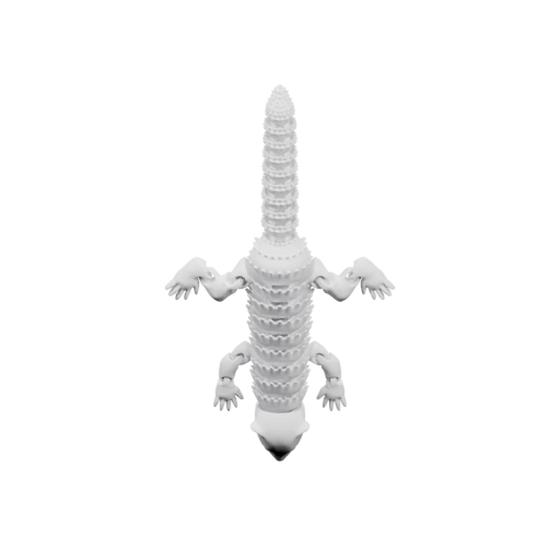 Скелетная фигура с руку и ноги