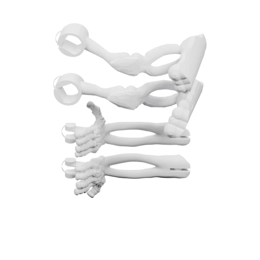 рук с костями