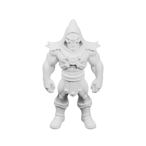 Силовик с мускулистым телом