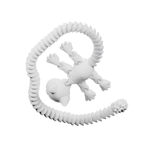 Дракон с длинным хвостом