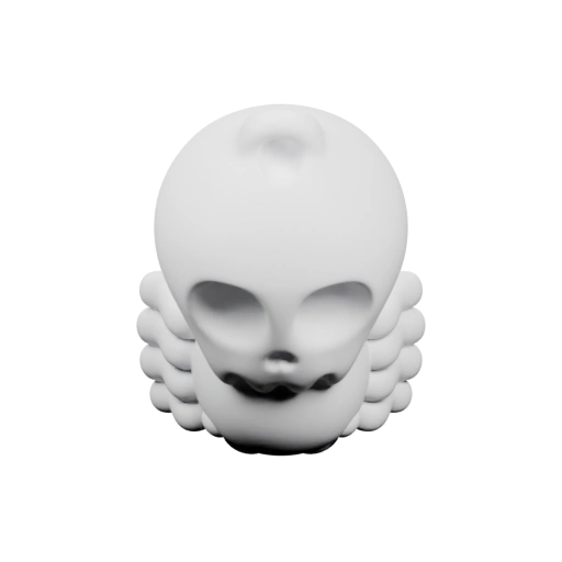 Скелет с крыльями