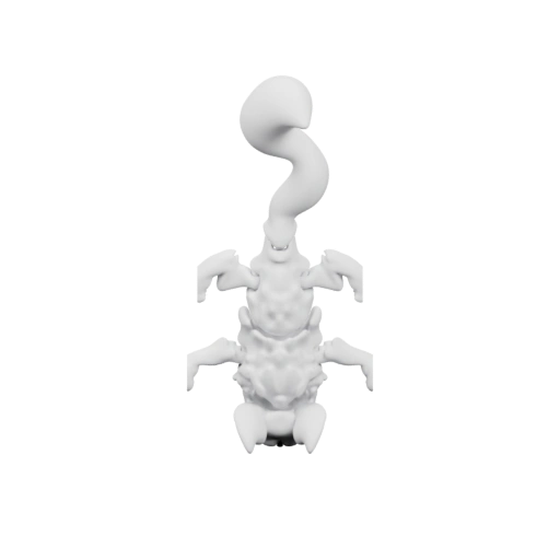 Скорпион в стиле 3D-модели