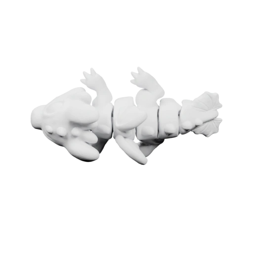 Скульптурный объект с детализированными формами