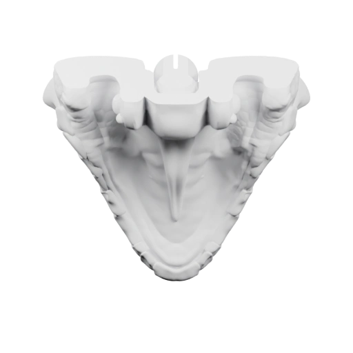 Скульптурный элемент с детализированными формами