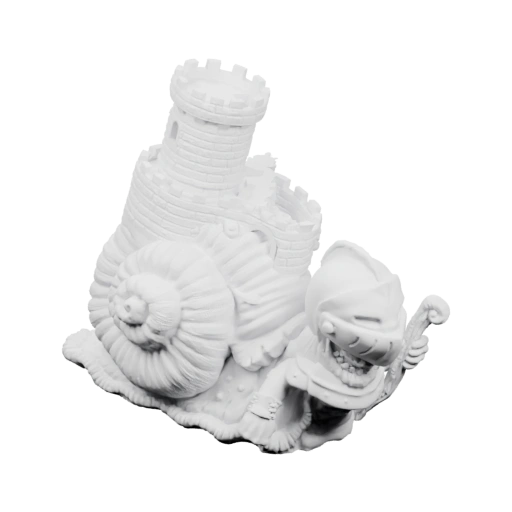 Слизень с замком на спине