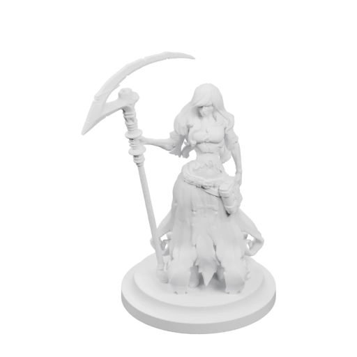 Фигура смерти с косой