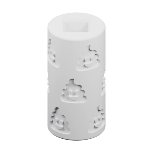 Цилиндрический объект с вырезами