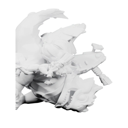 Вооружённый снайпер в боевой позе