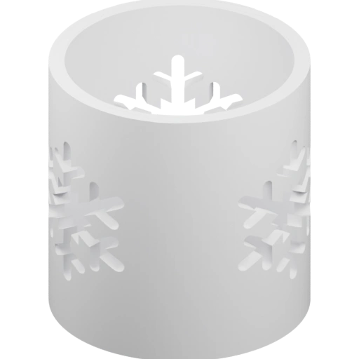 Держатель для свечи с отверстиями