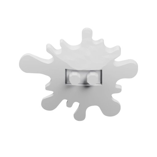 Снежинка с глазами