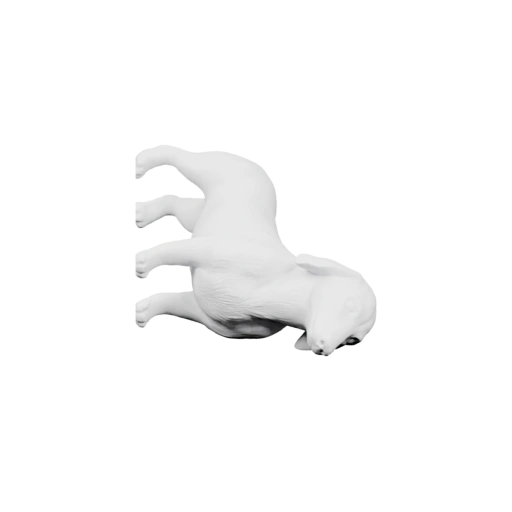 Лежит на спине