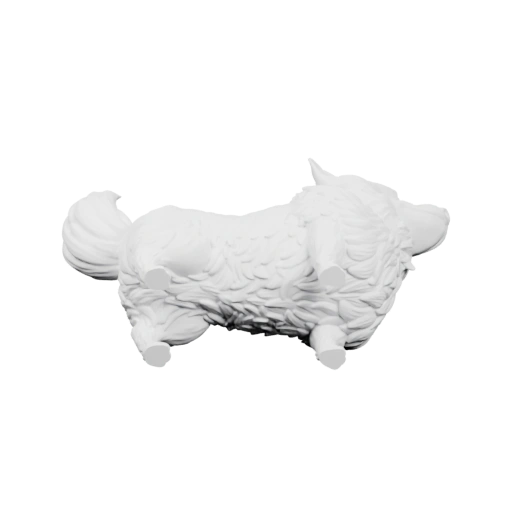 Узорчатая фигурка животного