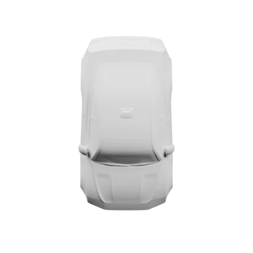 Стильный автомобиль с аэродинамическим дизайном