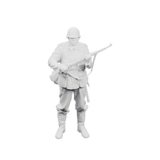 Солдат в военной форме