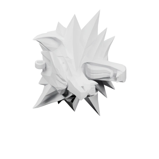 Спинной элемент с острыми шипами