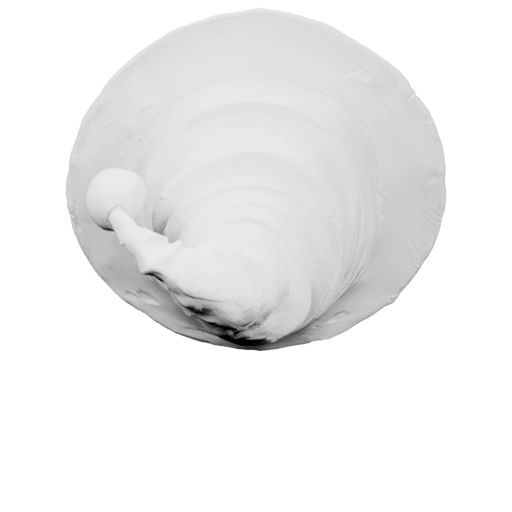 Ледяной шар в стакане