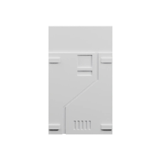 Дверь с геометрическими элементами