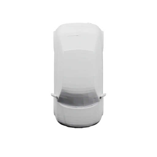 Вид сверху на автомобиль