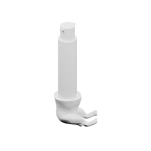 Статуэтка человеческой ноги