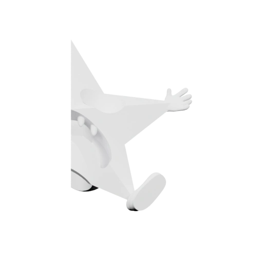 Абстрактная фигура в динамичной позе