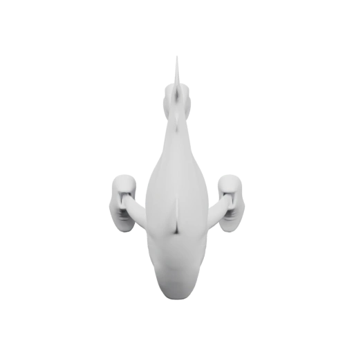 Статуя дельфина