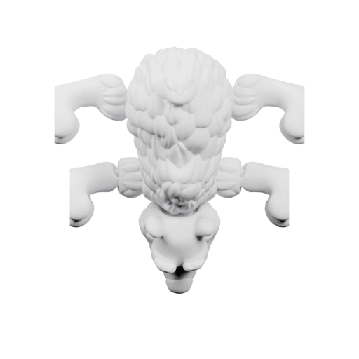 Статуя льва в архитектурном стиле