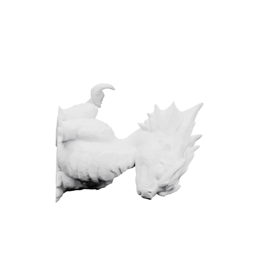 Птица в динамичной позе