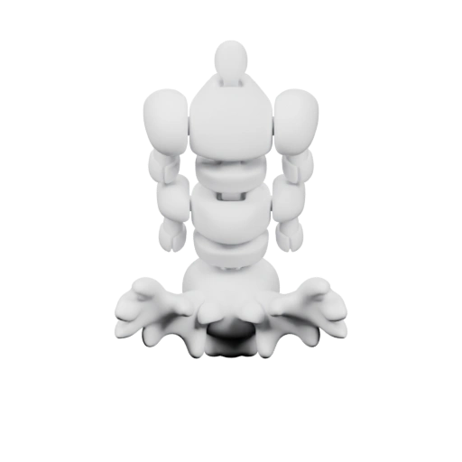 Статуя сидящего существа