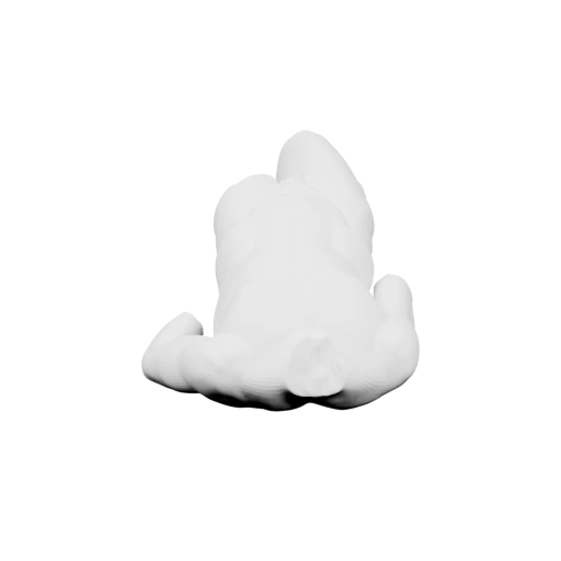 Статуя сидящего существа