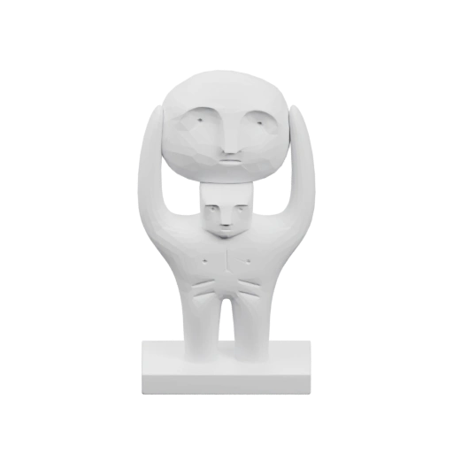 Статуя с двумя лицами