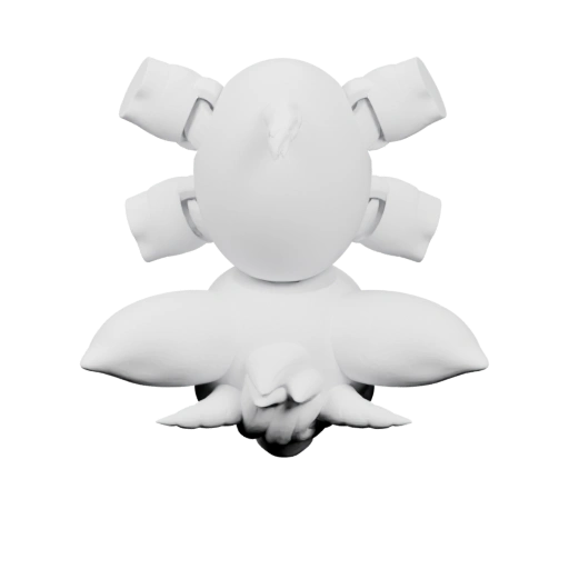 Статуя с птицей