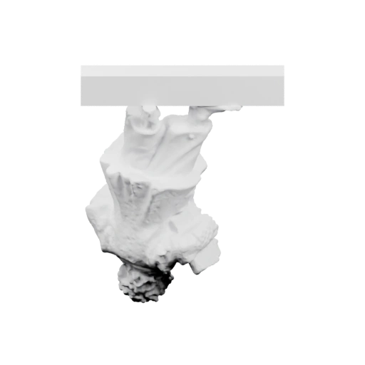 Статуя с табличкой