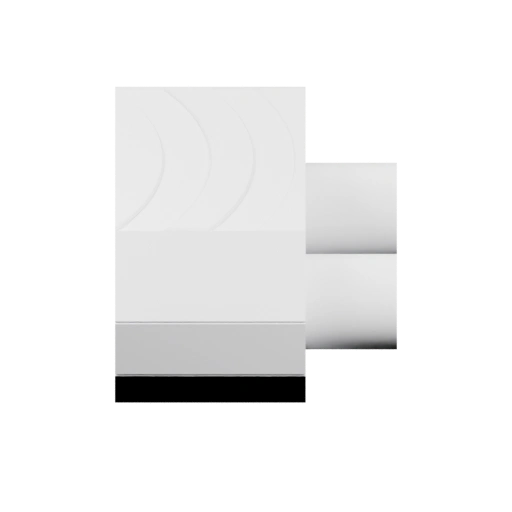 Модульная структура с плавными линиями