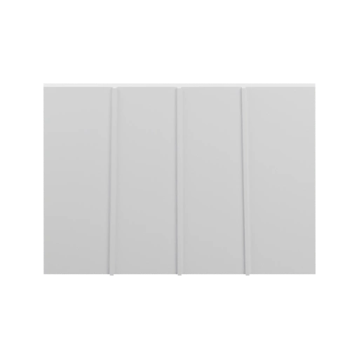 Панельная стена с вертикальными разделителями