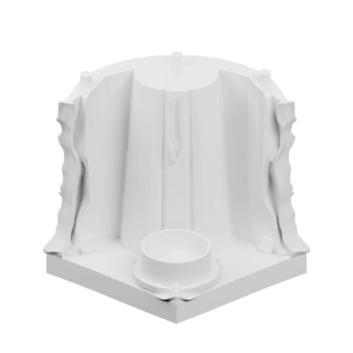 Стена с ковшом