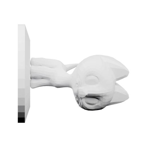 Фигурка на стене