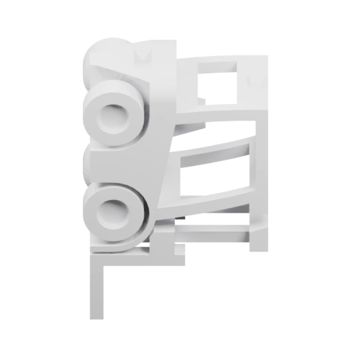 Абстрактная 3D-модель с геометрическими формами