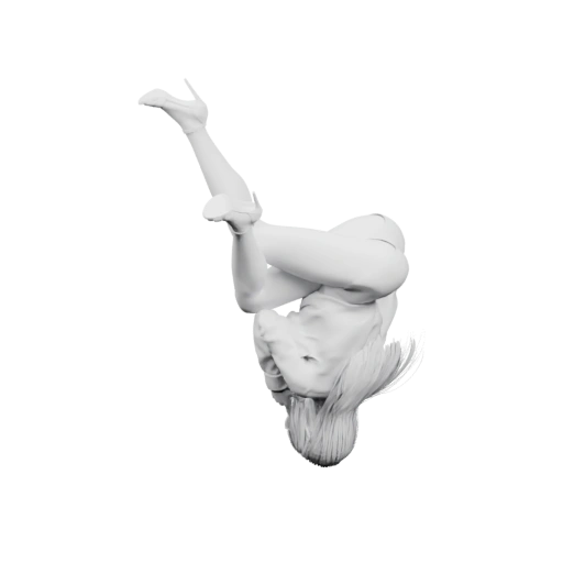 Фигура в динамичной позе