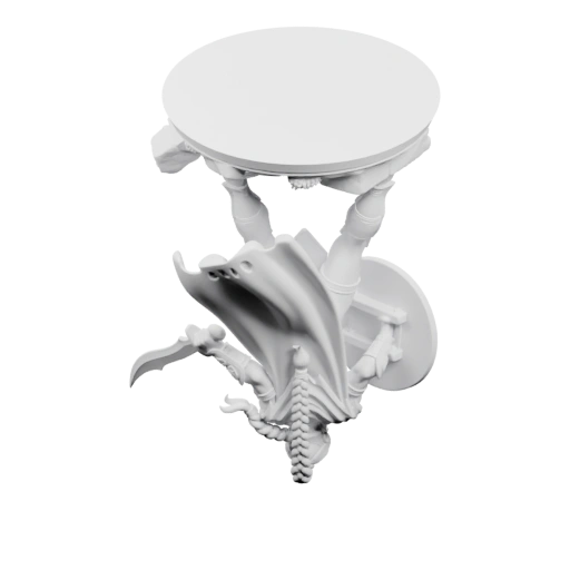 Стол с изящным декоративным основанием