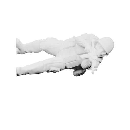 Стражник в броне лежит на земле