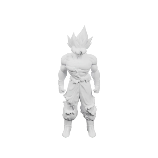 Мощный персонаж из аниме