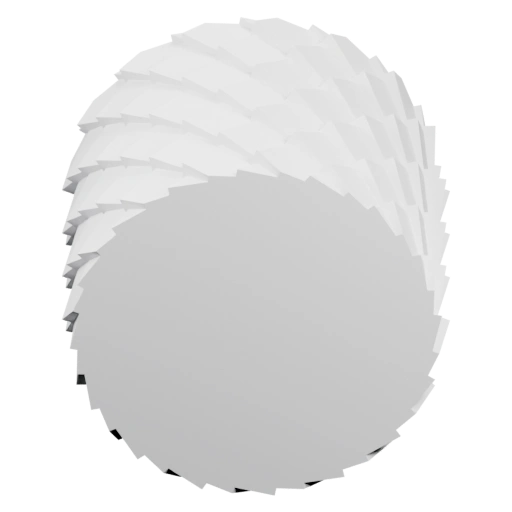 Сфера с радиальными ребрами