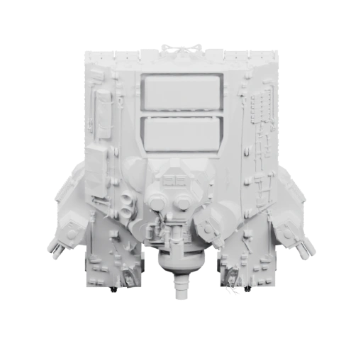 Тяжёлый боевой танк с массивным корпусом