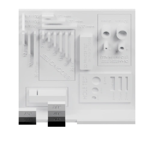 Тестовая модель для 3D‑принтера (3 поколение)