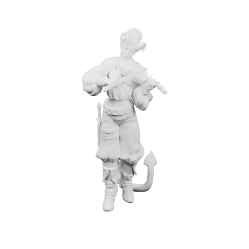 Музыкант с демоническими чертами