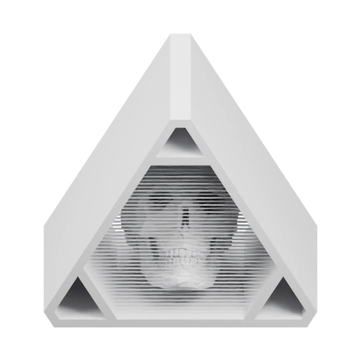 Скелет в треугольной раме